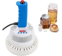 Scelleuse De Bouteilles À Induction Portable, 20-130 Mm, 5 Vitesses Et Fonction Mémoire, For Bouteilles En Plastique Et En Verre, Bouchage Avec Capsule En Aluminium(2-10cm)