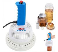 Scelleuse de Bouteilles Par Induction, Machine de Capsulage de Capsules en Aluminium Et Plastique avec Réglage de la Puissance À 5 Vitesses (20-100 Mm / 20-130 Mm) pour Bouteille Seal Diameter 2-13cm