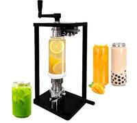 Scelleuse Manuelle de Canettes, Machine de Mise en Conserve Sous Vide À Manivelle, pour Pots de 330/500/650 Ml, Diamètre 2,2 Pouces, pour Sceller les Tasses Boissons, Pots Conserve Jus Café