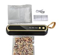 Scelleuse sous vide pour aliments - Machine à sceller portable, machine automatique de fermeture avec sacs - Pour maison, cuisine, stockage extérieur, viande, voyage, pots