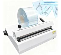 Scelleuse thermique dentaire automatique, 400 W, température réglable de 0 à 300 ℃, largeur d'étanchéité ≤ 300 mm, indentation 12 mm, pour cliniques, hôpitaux, laboratoires