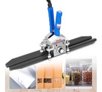 Scelleuse thermique pour sac, machine à sceller à la main, température réglable, chauffage instantané, protection contre la surchauffe, pour sac en cellophane en feuille Mylar 400 mm