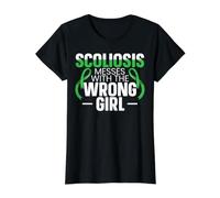 Scelliose avec la Mauvaise Chirurgie du Dos de la Petite Fille T-Shirt Graphique avec Valeur