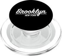 Scénario rétro : Brooklyn, New York, Quartier de la Ville Natale de New York PopSockets PopGrip pour MagSafe