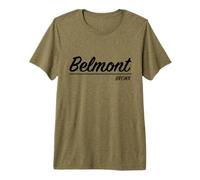 Scénario rétro du Quartier de Belmont Bronx, NY, New York T-Shirt Haut de Gamme