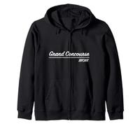 Scénario rétro du Quartier du Grand Concourse, Bronx, New York, NY Sweat à Capuche