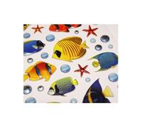 Scène à décorer pour enfants - Sous l'océan ! - Stickers Puffies