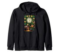 Scène au trésor de trèfle Lucky Time Sweat à Capuche