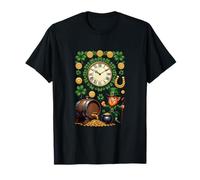 Scène au trésor de trèfle Lucky Time T-Shirt