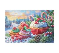Scène boîte de Cadeau de Noël Puzzles 1000 Pièces pour Adultes Educa Jeu De RéflexionChallenge Créatif Détente Décoration Intérieure Cadeau 1000 PCS