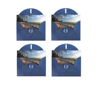 Scène côtière calme - Impression sur un seul côté - Papier nacré - Pour anniversaire, Halloween, Noël, Halloween, fête d'anniversaire, fête d'anniversaire