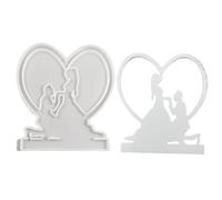 Scène Créative Ornement Moules De Moule En Silicone D'adaptation Moules Gift Pour Les Amateurs D'art Proposition De Bougeoir