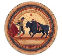 Scène d'arènes de tauromachie, Motif Folklorique 1000pcs (67.5x67.5cm) Puzzle pour Adultes -,Jouet De DIY