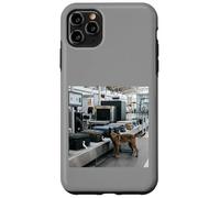 Scène de Balayage des Bagages de sécurité de l'aéroport Malinois Belge Coque pour iPhone 11 Pro Max