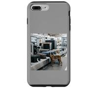 Scène de Balayage des Bagages de sécurité de l'aéroport Malinois Belge Coque pour iPhone 7 Plus/8 Plus