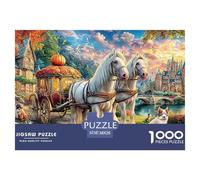Scène de Carrosse Fantastique Puzzle pour Adultes - 1000 Pièces L'Excellence du Puzzle-Défi Difficile - pour Homme, Femme Et Un Public Adulte/Ado (14+) 38x26cm/1000pcs