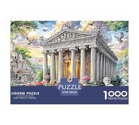 Scène de Jardin de Roses Fantastique 1000 Piece Adults Puzzle Kids Age Games Family Games Unique Gifts Challenging & Brainteasing 38x26cm/1000pcs