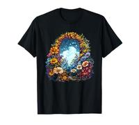 Scène de Jardin Florale enchantée Stargate T-Shirt