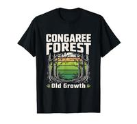 Scène de la Vieille forêt de Congaree T-Shirt Graphique avec Valeur