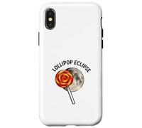 Scène de Lune éclipse Cosmique Lollipop Coque pour iPhone X/XS