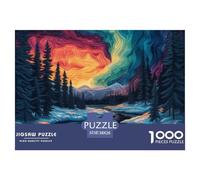 Scène de neige d'hiverPuzzle The Art of Colour: We Are Better at Home - Strange Forest 1000 Pieces, Full Colour Series, Perfectly Matching Pieces, for Adults And Children from 12 Years 38x26cm/1000pcs