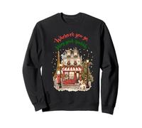 Scène de Noël Paris « Wherever You Go Bring Your Sparkle » Sweatshirt