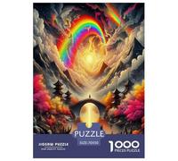 Scène de Nuit de Fantaisie Puzzle 1000 Pièces Educa Jouet en Bois Cadeau Unique De l'art De La Décoration Jeu Éduchatif Challenge Toy pour Adultes Et Enfants À Partir De 12 Ans 70x50cm/1000pcs
