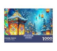 Scène de Nuit de fantaisiePuzzle 1000 Pièces Educa Jouet en Bois Cadeau Unique Décoration Intérieure Jeu Éducatif Challenge Toy Adultes & Enfants des 14 Ans 38x26cm/1000pcs