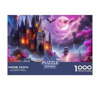 Scène de Nuit de fantaisiePuzzle 1000 Pièces Educa Jouet en Bois Cadeau Unique Décoration Intérieure Jeu Éducatif Challenge Toy Adultes Et Enfants À Partir De 14 Ans 38x26cm/1000pcs