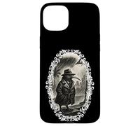 Scène de pluie du détective noir kiwi Coque pour iPhone 15 Plus