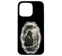 Scène de pluie du détective noir kiwi Coque pour iPhone 15 Pro Max