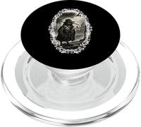 Scène de pluie du détective noir kiwi PopSockets PopGrip pour MagSafe
