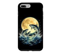 Scène de Poisson sautant au Clair de Lune - Nature's Beauty Coque pour iPhone 7 Plus/8 Plus