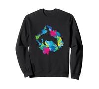Scène de rodéo surréaliste Sweatshirt