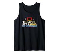 Scène de théâtre Passant par l'humour du théâtre Débardeur