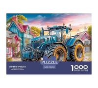 Scène de Tracteur Rural Papier Épais Et Solide Digital Art Fantasy Style Parfait pour Renforcer Les Capacités Cognitives, La Mémoire Et La Concentration Mentale 70x50cm/1000pcs