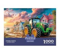 Scène de Tracteur Rural Pièces À Structure Solide Vibrant Countryside Illustration Parfait pour Renforcer Les Capacités De Résolution Et Profiter du Temps Libre 70x50cm/1000pcs