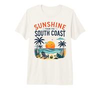 Scène de Vacances Sunshine South Coast Beach T-Shirt Haut de Gamme