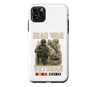Scène de vétéran de la Guerre en Irak et Trois Barres de Ruban Coque pour iPhone 11 Pro Max