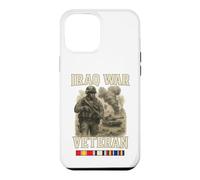 Scène de vétéran de la Guerre en Irak et Trois Barres de Ruban Coque pour iPhone 12 Pro Max