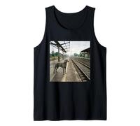 Scène de Voie Industrielle de Plate-Forme ferroviaire de Weimar Débardeur