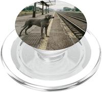 Scène de Voie Industrielle de Plate-Forme ferroviaire de Weimar PopSockets PopGrip pour MagSafe