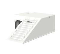 Scène d'escalade pour tortue - Plateforme d'aménagement paysager pour tortue résistante à l'usure - Cachette pour reptiles - Protection stable pour tortues et réservoir d'eau filtrée, plateforme de