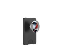 Scène d'hiver avec Oiseau Cardinal pour Noël PopSockets PopWallet pour MagSafe