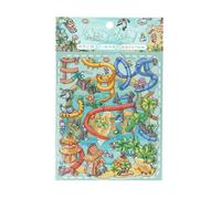 Scène Du Parc Texturé Sticker Artisanal De Collection De Quatre Saisons Pour Adultes Créativement Décoratif Scrapbooking Sticker