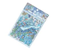 Scène Du Parc Texturé Sticker Artisanal De Collection De Quatre Saisons Pour Adultes Créativement Décoratif Scrapbooking Sticker