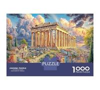 Scène Fantastique de la Tour de Pise, Puzzle de Casse-tête en Papier épais, ruines grecques Antiques, Vibrant, offrable, Cadeau d'anniversaire, 38x26cm/1000pcs