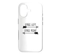 Scène Gauche scène Droite théâtre Broadway Acteur Musical Coque pour iPhone 17