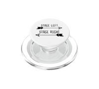 Scène Gauche scène Droite théâtre Broadway Acteur Musical PopSockets PopGrip pour MagSafe