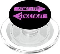 Scène Gauche scène Droite théâtre Musical Broadway Acteur PopSockets PopGrip pour MagSafe